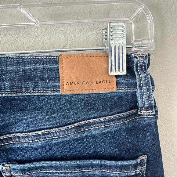 American Eagle Skinny Super Hi-Rise Jeggings Next Level Stretch Size 0 Regular - Picture 9 of 13